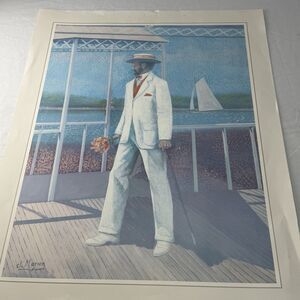 Art Print Poster 28x22 1986 Scafa Tornabene No. 186-8671 S. Marion Gentleman